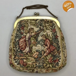 Vintage Tapestry Purse