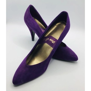 Rush Hour Purple Leather Shoes