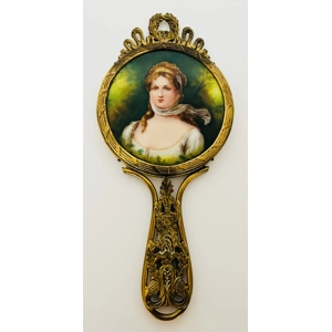Victorian Vintage Handheld Vanity Mirror