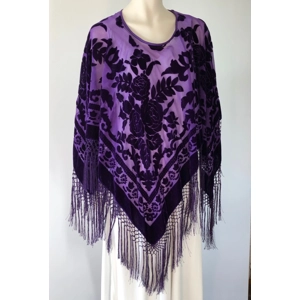 Purple Fringe Cocoon