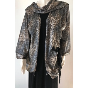 Suzen Leopard Print Top