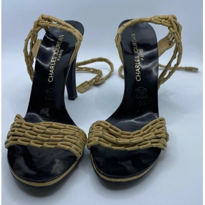 Charles Jourdan Beige High Heel Sandals