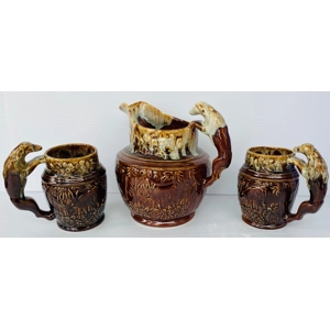 Herber Majolica Rockingham Ceramic