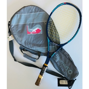 Vintage 1950's Spaulding Tennis Racket & Cover
