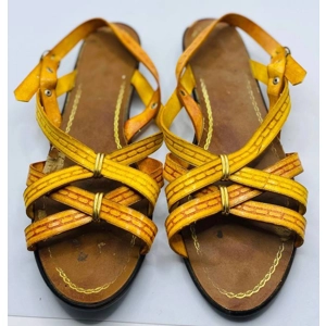 DAMIANI'S Yellow Orange Shoes