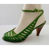 Xavier Danaud Lime Green Shoes & Purse