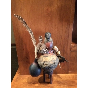 African Shaman Gourd