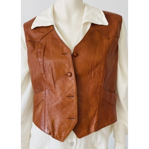 Tony Lama Leather Vest