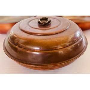 Copper Repurposed Bed Pan