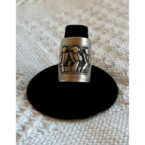 Chinese Embossed Ring