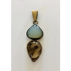 Rutilated Quartz Pendant