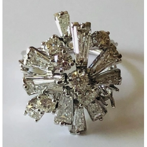 14kt White Gold Diamond Ring