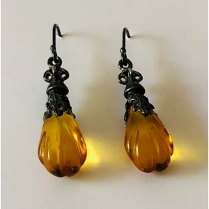 Amber Earrings