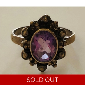 Amethyst 925 Sterling Ring