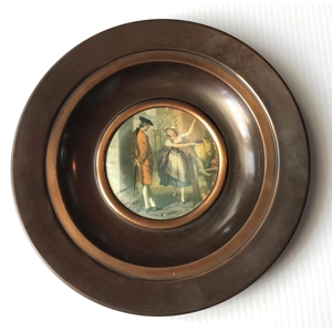 Vintage Copper Wall Plate 
