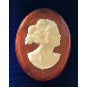 Unframed Cameo Brooch