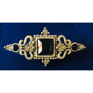 Silver Pin Onyx Stones