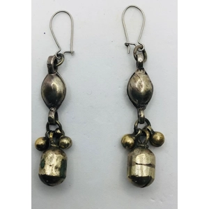 Silver Ethnic Earrings