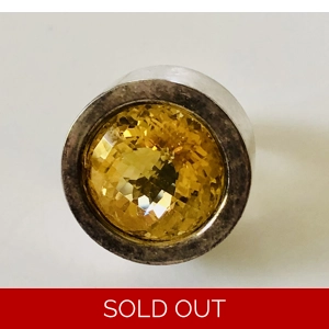 Citrine Ring 925 Sterling