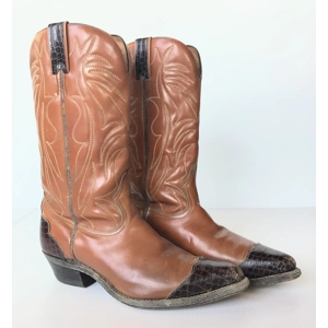 Neolite Light Brown Cowboy Boots