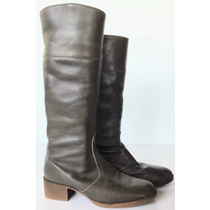 Chocolate Brown Riding Boots