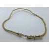 Gold Rope Belt with Metal Clasp