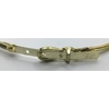Gold Rope Belt with Metal Clasp