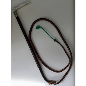 Leather Braided Riding Crop