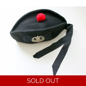 The Queen's Own Cameron Highlanders Cap and Badge