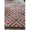 Handmade Postage Stamp Quilt