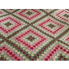Handmade Postage Stamp Quilt