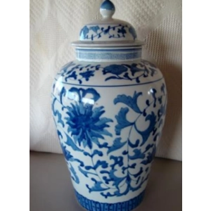 Porcelain Chinese Ginger Jar
