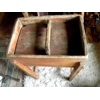 Antique Standing Wooden Butter Box - base only