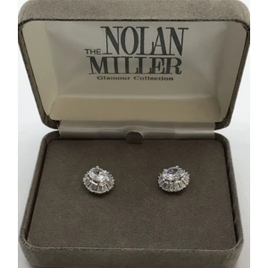 Nolan Miller Rhinestone Earrings