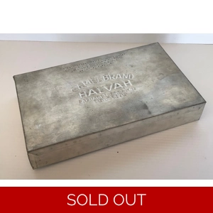 Vintage Halvah Traditional Candy Box