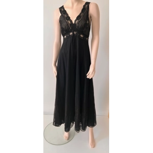 Linda Lingerie Black Negligee