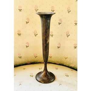 Vintage Silver Plate Bud Vase