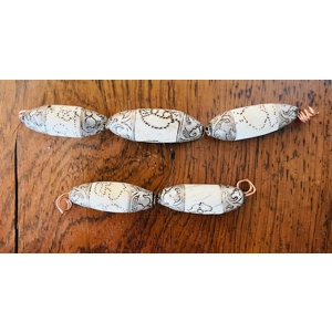 Single Tibetan Sterling Beads