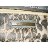 Street Level Gray Leather Purse