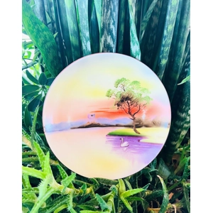 Handpainted Noritake Dessert Plate