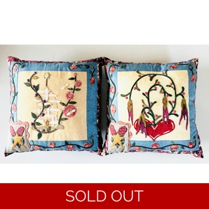 Appliqued Pillows