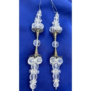 Crystal Bead Christmas Ornament