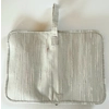 Grey Silk Toiletry Bag