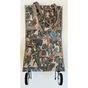 Wild Animal Tapestry Tote