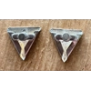 Silver Collar Clips