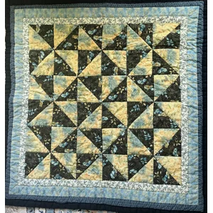 "Broken Dishes" Handmade Quilt