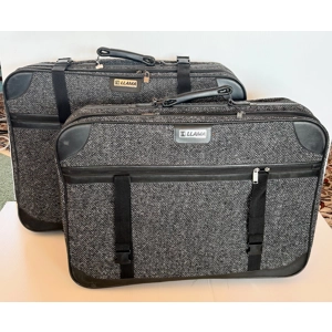 Vintage Tweed Suitcases