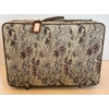 Vintage Floral Tapestry Suitcases