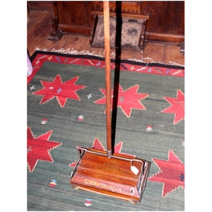 Vintage Chautauqua Wooden Carpet Sweeper