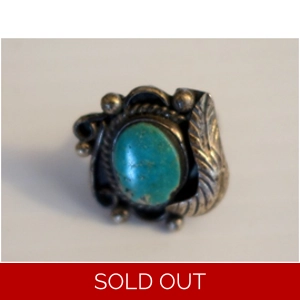 Turquoise 925 Sterling Ring